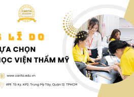 5 lý do bạn nên chọn học viện thẩm mỹ thay vì tự học nghề - Carita Academy