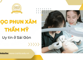 Bản đồ các địa điểm học phun xăm thẩm mỹ ở Sài Gòn uy tín nhất - Carita Academy