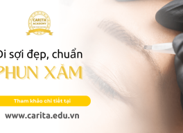 Bỏ túi ngay cách đi sợi đẹp, chuẩn trong phun xăm thẩm mỹ - Carita Academy