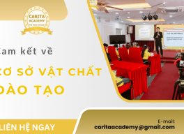 Carita Academy cam kết chất lượng đào tạo với cơ sở vật chất không ngừng được nâng cấp