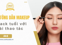 Carita Academy hướng dẫn makeup 