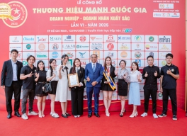 Carita Academy bứt phá thành công - Vinh dự nhận giải thưởng Thương hiệu Mạnh Quốc gia 2025