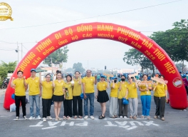 Carita đi bộ đồng hành 2026 hưởng ứng “Ngày chạy Olympic – Vì sức khỏe toàn dân – Vì an ninh Tổ quốc”