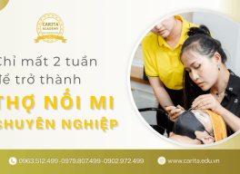 Chỉ mất 2 tuần để trở thành thợ nối mi chuyên nghiệp tại Carita Academy?