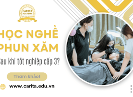 Có nên học nghề phun xăm ngay sau khi tốt nghiệp cấp 3? - Carita Academy