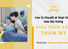 Học lý thuyết bao lâu, thực hành bao lâu trong khóa phun xăm thẩm mỹ tại Carita Academy