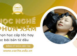 Học nghề phun xăm: Nên chọn học cấp tốc hay học bài bản từ đầu? – Carita Academy