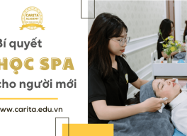 Học Spa có khó không? Bí quyết học tập hiệu quả từ Carita Academy