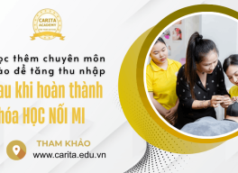 Học thêm chuyên môn nào để tăng thu nhập sau khi học nối mi? - Carita Academy
