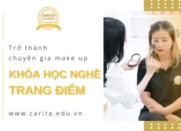 Lột xác trở thành chuyên gia make up chuyên nghiệp với khóa học nghề trang điểm Carita Academy