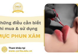 Những điều cần biết khi tìm mua và sử dụng mực phun xăm thẩm mỹ - Carita Academy