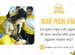 Nghề phun xăm thẩm mỹ có phù hợp với người đi làm muốn chuyển nghề không? – Carita Academy