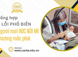 Người mới học nối mi thường mắc phải 5 lỗi này, bạn có không? – Carita Academy