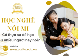 Nối mi có thật sự dễ học như nhiều người nói? Góc nhìn thực tế từ Carita Academy