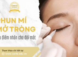 Phun mí mở tròng tạo điểm nhấn cho đôi mắt - Carita Academy
