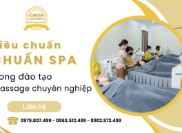 Tiêu chuẩn "chuẩn spa" trong đào tạo massage chuyên nghiệp là gì? – Carita Academy