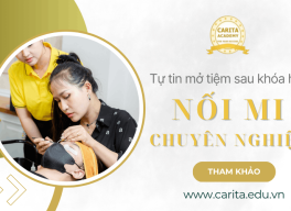 Tự tin mở tiệm riêng sau khóa học nối mi chuyên nghiệp: Tại sao không? – Carita Academy