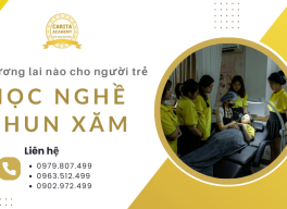 Tương lai nào cho người trẻ học nghề phun xăm? - Carita Academy
