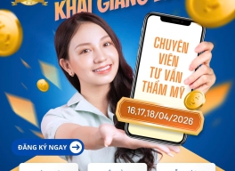 Khai giảng lớp học chuyên viên tư vấn thẩm mỹ 