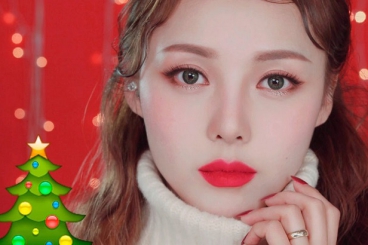 GỢI Ý KIỂU TRANG ĐIỂM XINH LUNG LINH MÙA GIÁNG SINH.