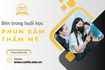 Bên trong một buổi học phun xăm chuyên nghiệp tại Carita Academy: Bạn sẽ được học những gì?