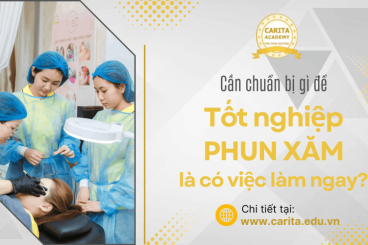 Cần chuẩn bị những gì để vừa tốt nghiệp là có việc làm ngay trong ngành phun xăm? - Carita Academy