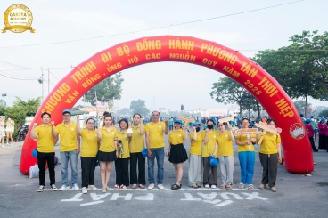 Carita đi bộ đồng hành 2026 hưởng ứng “Ngày chạy Olympic – Vì sức khỏe toàn dân – Vì an ninh Tổ quốc”