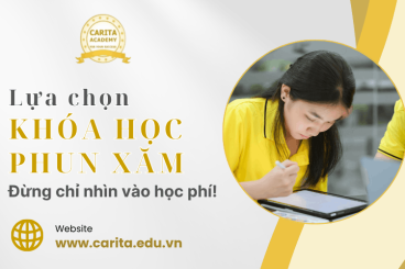 Chọn khóa học phun xăm: Đừng chỉ nhìn vào học phí – Carita Academy