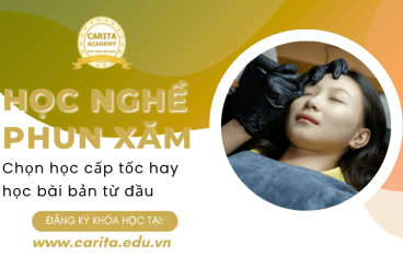 Học nghề phun xăm: Nên chọn học cấp tốc hay học bài bản từ đầu? – Carita Academy