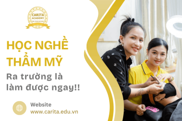 Học nghề thẩm mỹ tại Carita Academy - Ra trường là làm được ngay