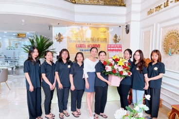 TRUNG TÂM ĐÀO TẠO THẨM MỸ CARITA MỪNG NGÀY NHÀ GIÁO VIỆT NAM 20/11