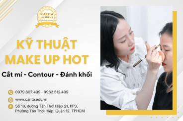 Master các kỹ thuật makeup hot trend: Cắt mí, contour, đánh khối