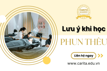 Một số lưu ý dành cho người mới học phun thêu thẩm mỹ