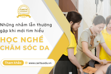 Những nhầm lẫn thường gặp khi mới tìm hiểu nghề chăm sóc da - Carita Academy