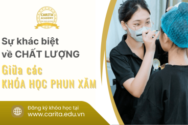 Sự khác biệt giữa khóa học phun xăm chất lượng và khóa "lấy tiền là xong"