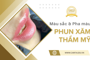 Tầm quan trọng của kiến thức về màu sắc và pha màu trong phun xăm - Carita Academy