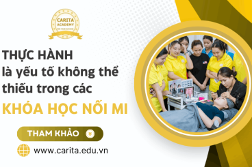 Vì sao thực hành là yếu tố không thể thiếu trong các khóa học nối mi? – Carita Academy