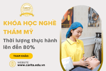 Vì sao các khóa học nghề thẩm mỹ tại Carita Academy có 80% thời lượng là thực hành?