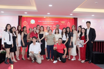Ngày 26/01 Trung tâm đào tạo thẩm mỹ Carita tổ chức tiệc tất niên 2023 và chào đón năm mới 2024