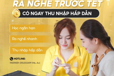 Học nail  ra nghề trước tết - Cơ hội tạo thu nhập hấp dẫn chỉ sau 3 tháng?