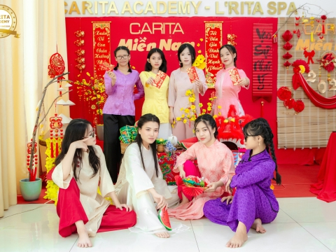Tết rộn ràng tại Carita Academy
