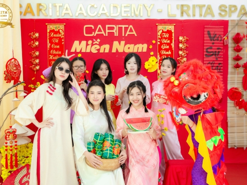 Tết rộn ràng tại Carita Academy