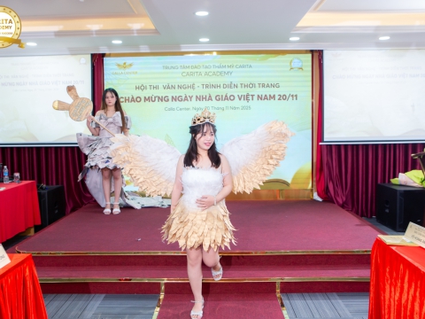 Thời trang tái chế - Lớp phun xăm