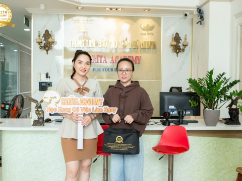 Học viên mới lớp Nail - Phun xăm chuyên nghiệp 