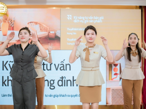 Lớp học chuyên viên tư vấn thẩm mỹ