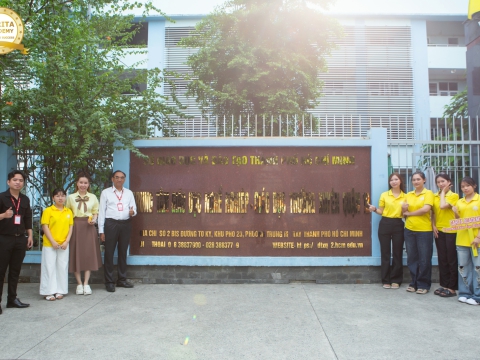 CARITA ACADEMY ĐÃ CẬP BẾN TT GDTX QUẬN 12!
