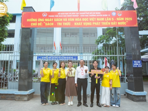 CARITA ACADEMY ĐÃ CẬP BẾN TT GDTX QUẬN 12!