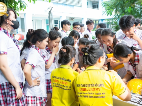 CARITA ACADEMY ĐÃ CẬP BẾN TT GDTX QUẬN 12!