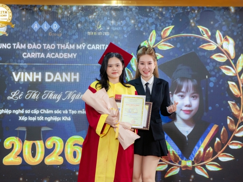 Lễ tốt nghiệp Carita Academy 30/01/2026
