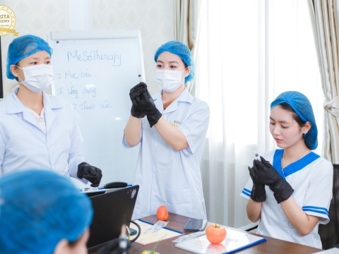 LỚP HỌC LÝ THUYẾT TIÊM MESO 